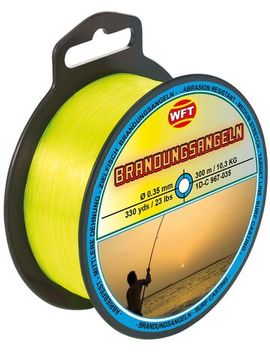 Леска монофильная WFT Zielfisch BRANDUNG (ДЛЯ ЛОВЛИ В ПРИБОЕ) 300 м, 0,35 мм