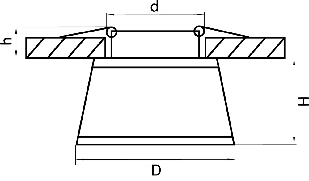 Встраиваемый светодиодный светильник Maturo Lightstar 072174