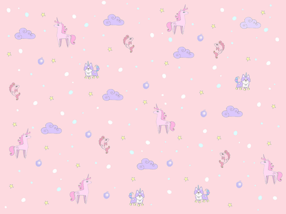 Дизайнерские обои Wall Street Unicorn Valley