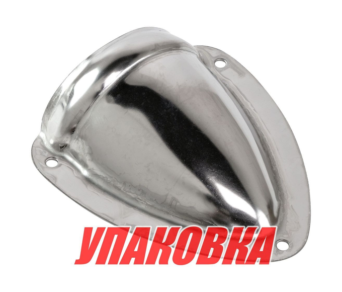 Крышка вентиляционная 93х87х28х0,8 мм, нержавеющая Marine Rocket (упаковка из 20 шт.)