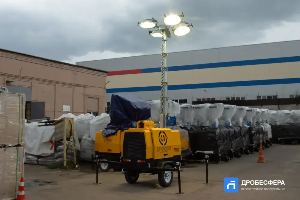 Осветительная мачта LT41000Q 9 метров с дизелем Perkins