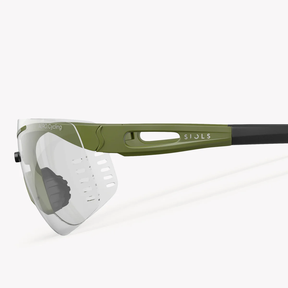 Спортивные очки с диоптриями Siols / AERO.Cycling / Clear Pure / Pine