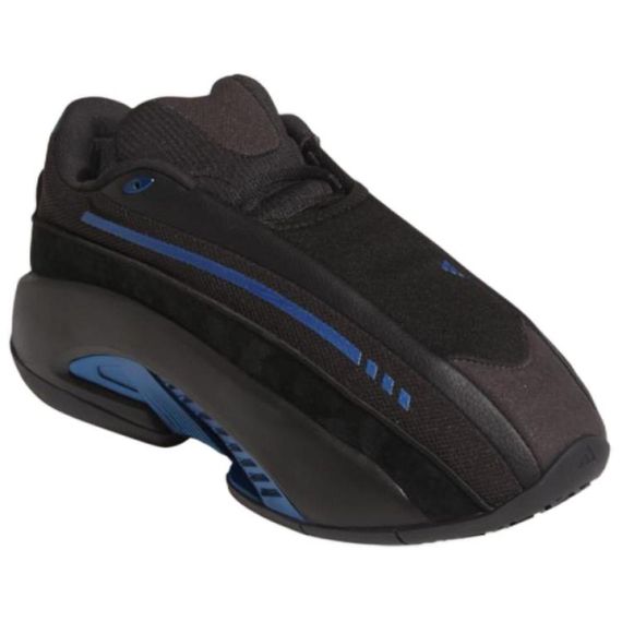 adidas originals Mad IIInfinity Винтажные баскетбольные кроссовки Low Топ Черный/синий Унисекс