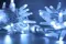 Светодиодная нить 100 холодных белых LED ламп, 10 м., 220В, статика, белый провод ПВХ, Teamprof (TPF-S10C-220V-CW/W)