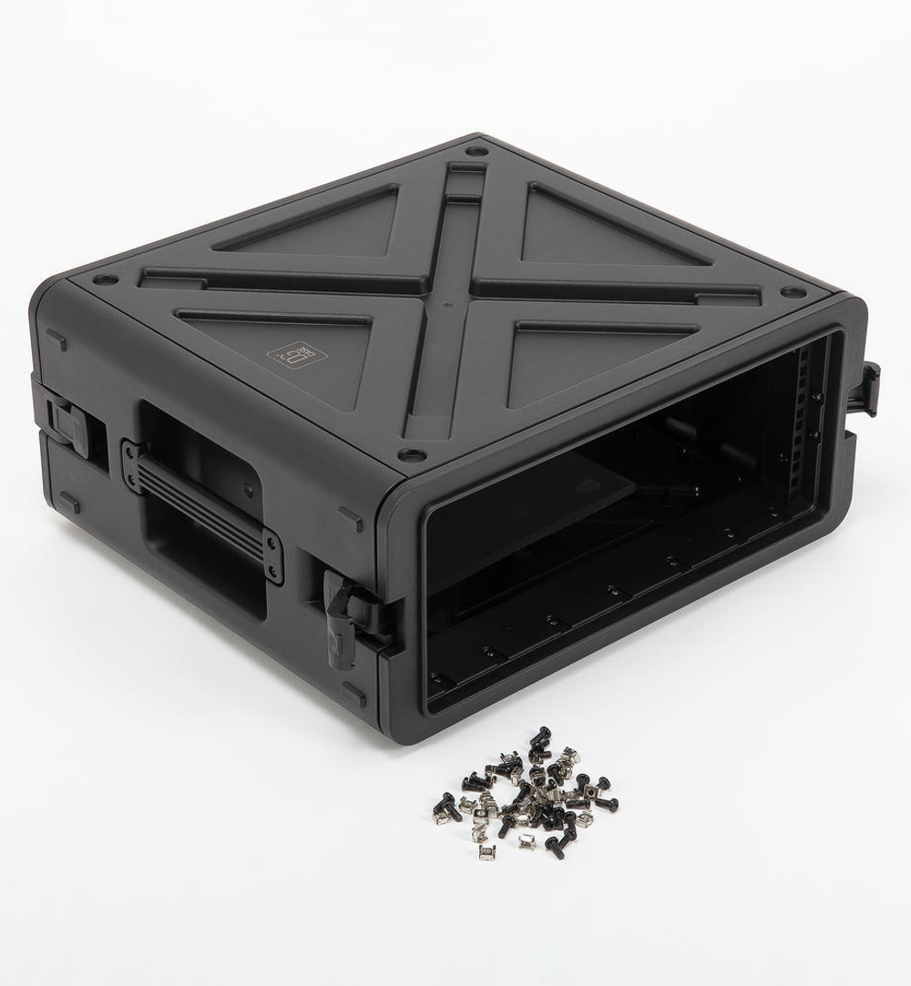 RACK | Ударопрочный пластиковый Рэковый кейс 4 юнита DGCASE@RACK4U | Внут. размеры 485*483*185мм