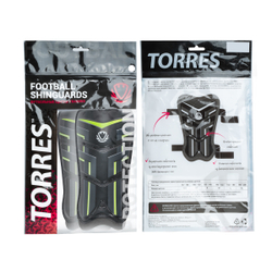 Щитки футбольные TORRES Training FS2306M, размер M