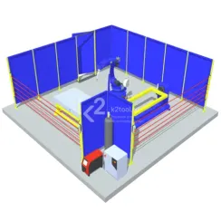 Роботизированный сварочный комплекс CRP-SWC-14(20)-WT-WB1K