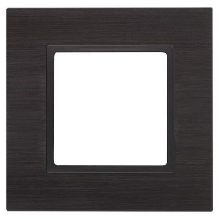 Рамка 1-м 14-5201-05 металл Elegance черный+антрацит ЭРА Б0034543