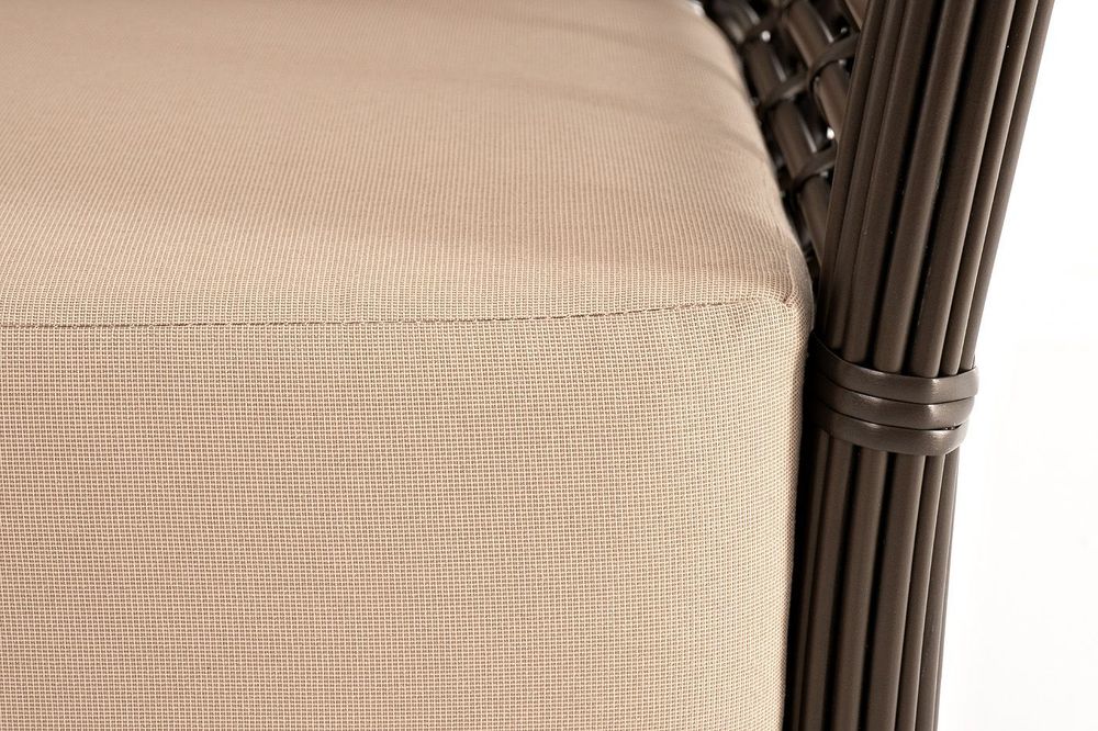 "Валенсия" диван из искусственного ротанга трехместный, цвет бронзовый