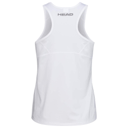 Женский топ теннисный Head Club 22 Tank Top W - белый