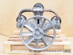 Компрессорная головка LB-75-2 фото вид от шкива