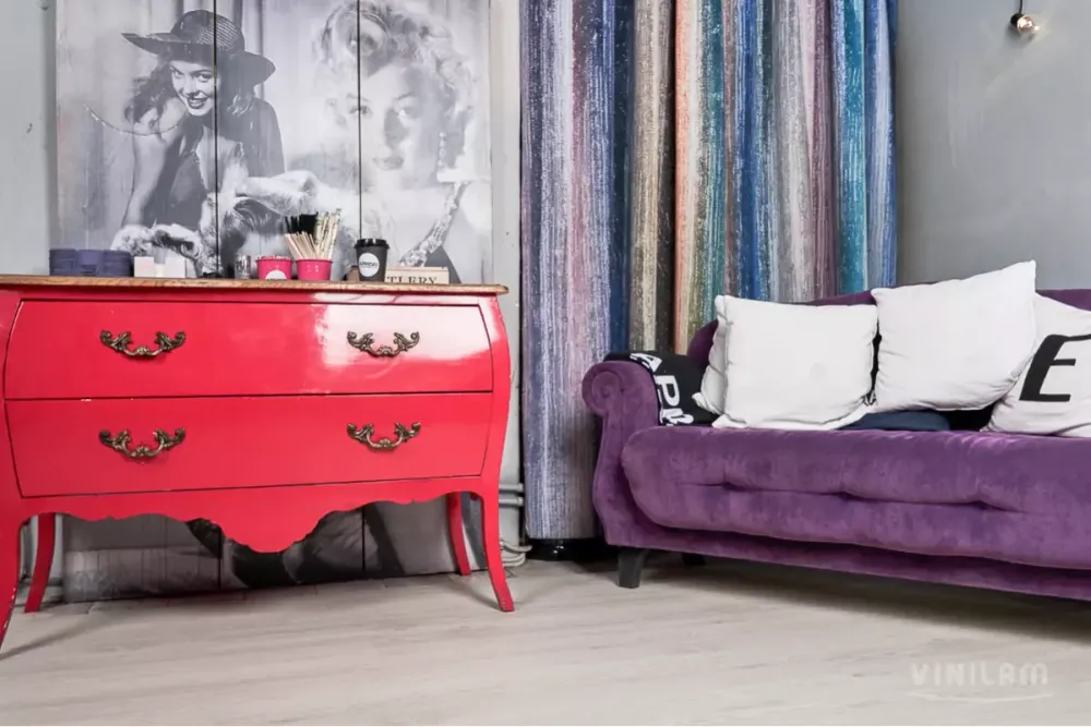 Vinilam Cork WPC Дуб Линтер, 2,76 м²