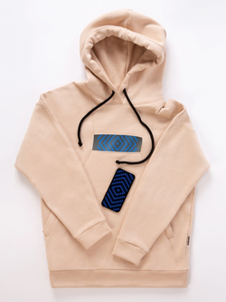 Худи с LED экраном Cyber hoodie