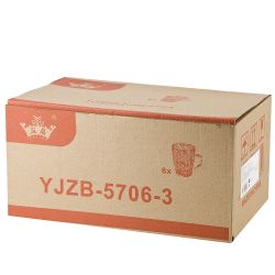 Кружка "Frost.White" v=360 мл (стекло) (min6) (транспортная упаковка на минимальную партию)