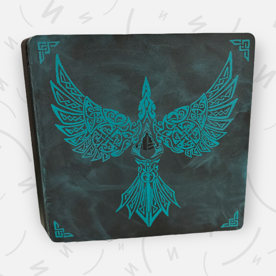 # РS4 Slim Custom AC Valhalla (1TB) (Б/У) (гар. 3 месяца) CUH-2100 (no box)