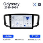 Teyes X1 10,2"для Honda Odyssey 2019-2020