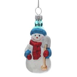 GAEM Украшение новогоднее "Снеговик", L4 W3,5 H9,5 см