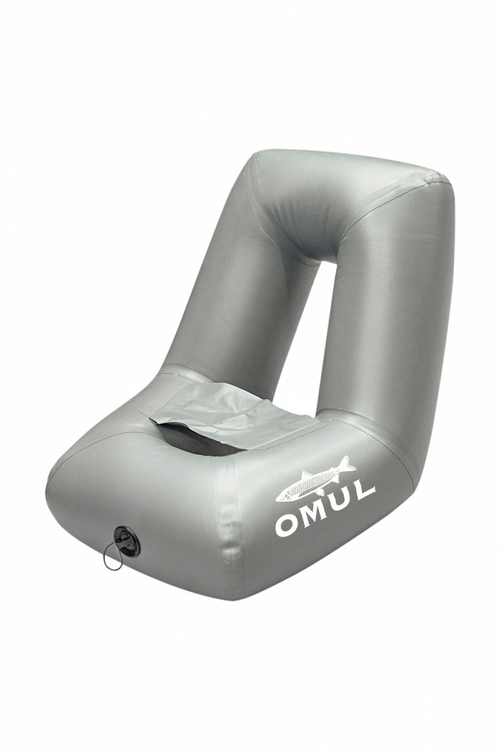 Кресло надувное OMUL, серый.