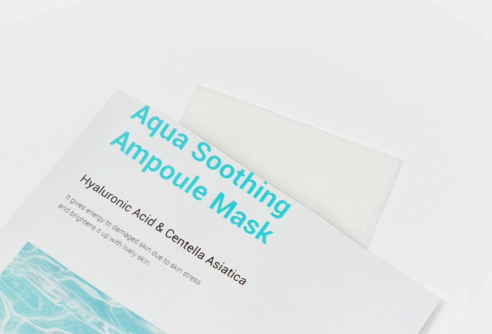 CELLBN Тканевая маска с центеллой и гиалуроновой кислотой - Soothing Ampoule
