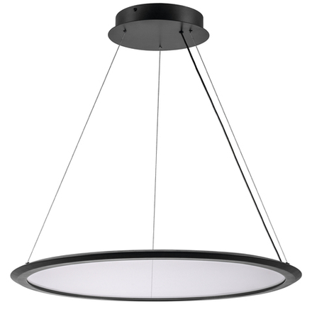 736367 Люстра ROTONDA 30W LED 2059LM 130G ЧЕРНЫЙ 3000K