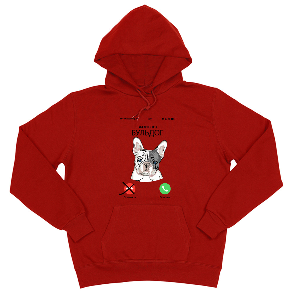 Толстовка "Бульдог вызывает"