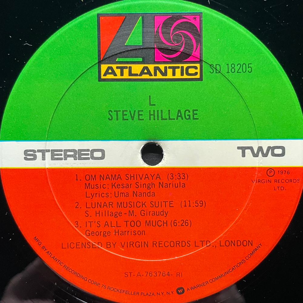 Steve Hillage ‎– L (США 1976г.)