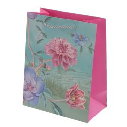 GAEM Пакет подарочный (бумага 210г/м2, блок 12шт), L18 W10 H23 см, 4в.