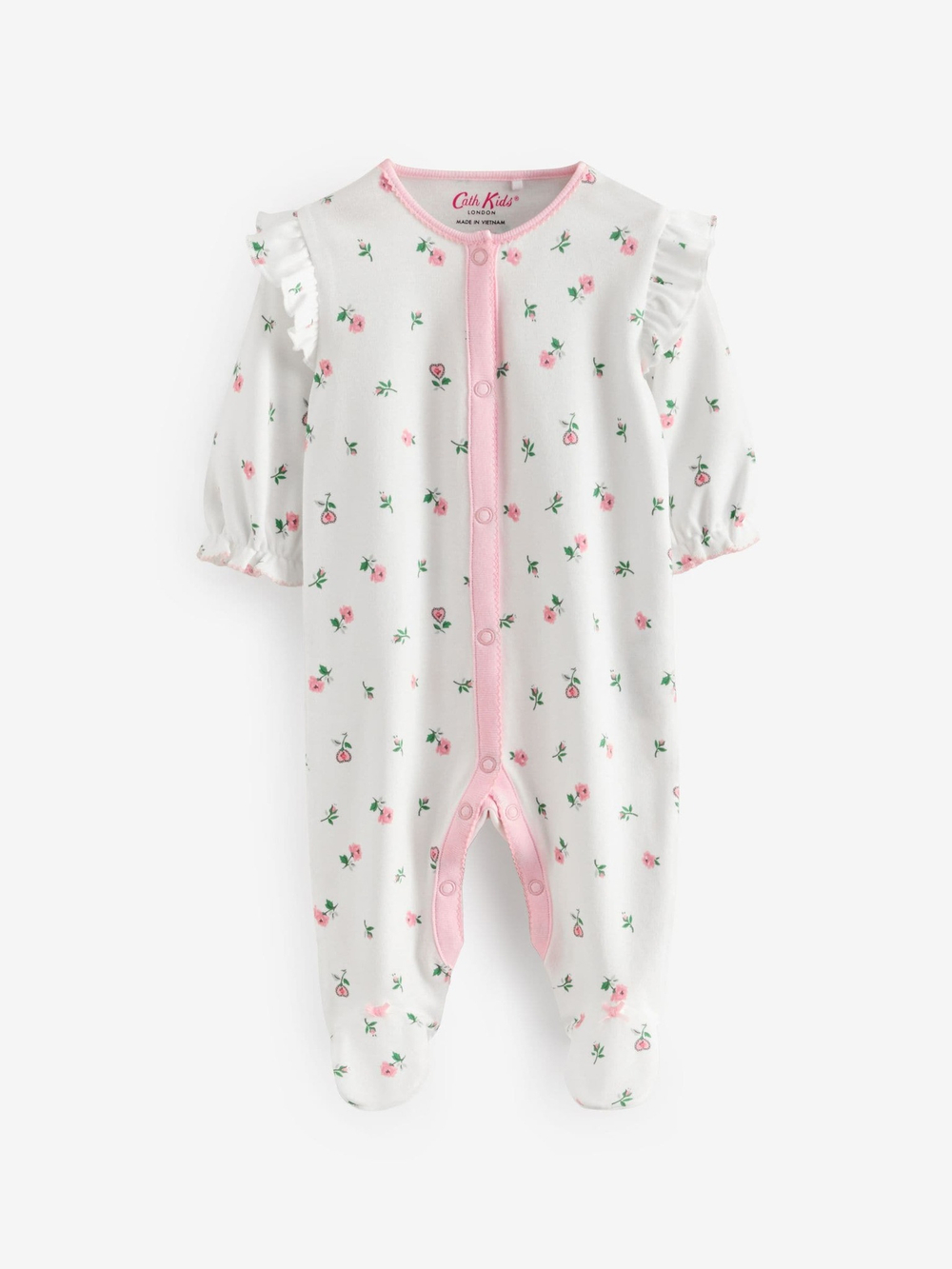 Комбинезон / Cлип для малышей Next B15-265, 3 шт., Розовый, Белый