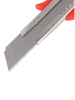 Нож канцелярский 18 мм STAFF "Profit", усиленный, металлические направляющие, автофиксатор, ассорти