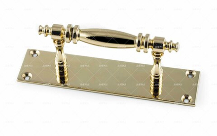 Ручка оконная латунная скоба Новгород