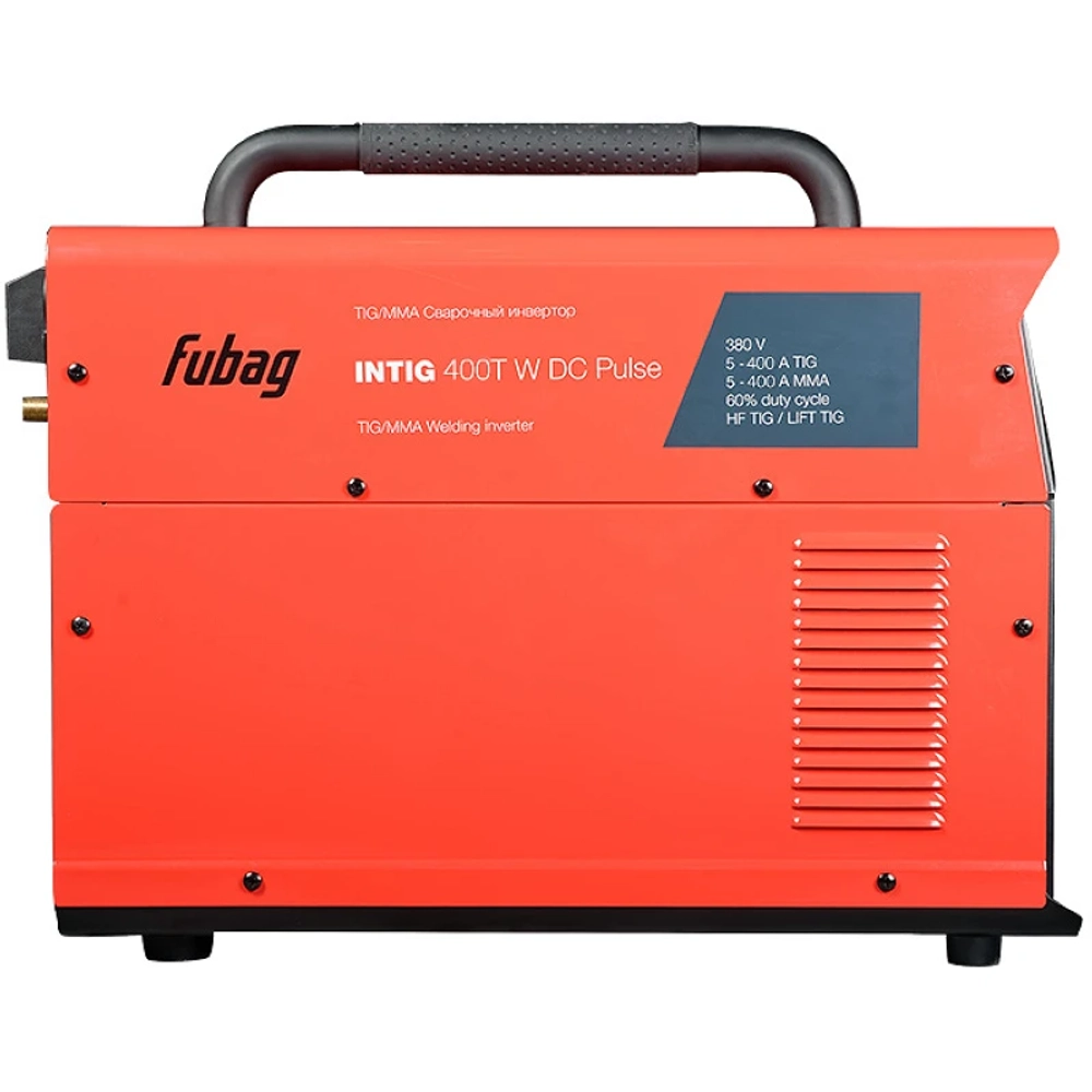 FUBAG INTIG 400 T W DC ПУЛЬС (PULSE) сварочный полуавтомат инверторный с горелкой FB TIG 18 5P 4m, блоком ж/о Cool 70 и тележкой 31454.5