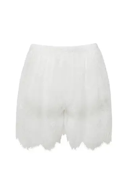 "Petals of Tenderness" Шорты прозрачные из кружева.