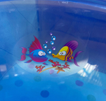 Ванна детская "AQUA" 102см (blue-голубой)