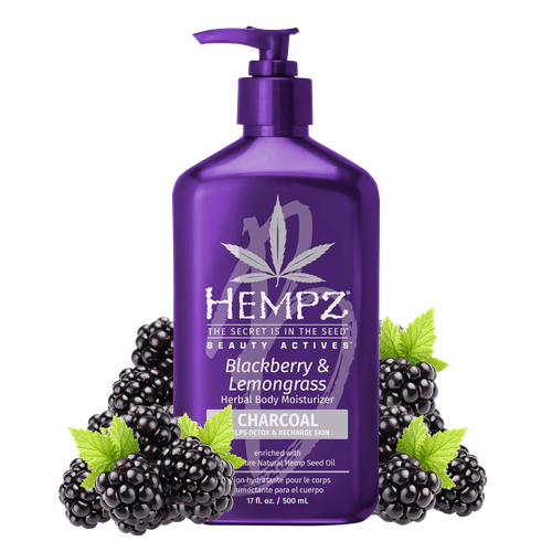 HEMPZ Blackberry&Lemongrass Herbal Body Moisturizer 500 ml