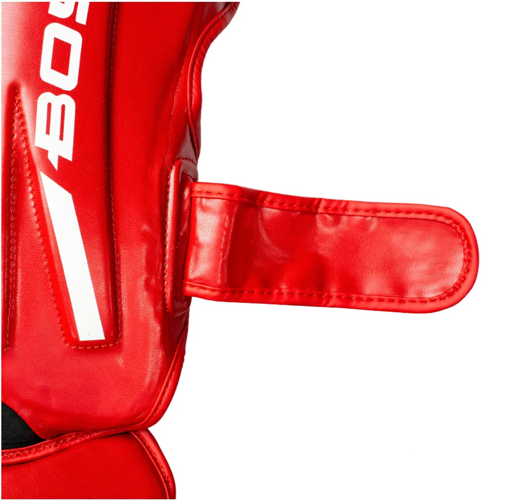 Защита голени и стопы BoyBo KNOCK OUT, IK-34 (одобрено ФКР), красный