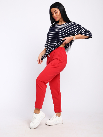 Брюки на манжете 2