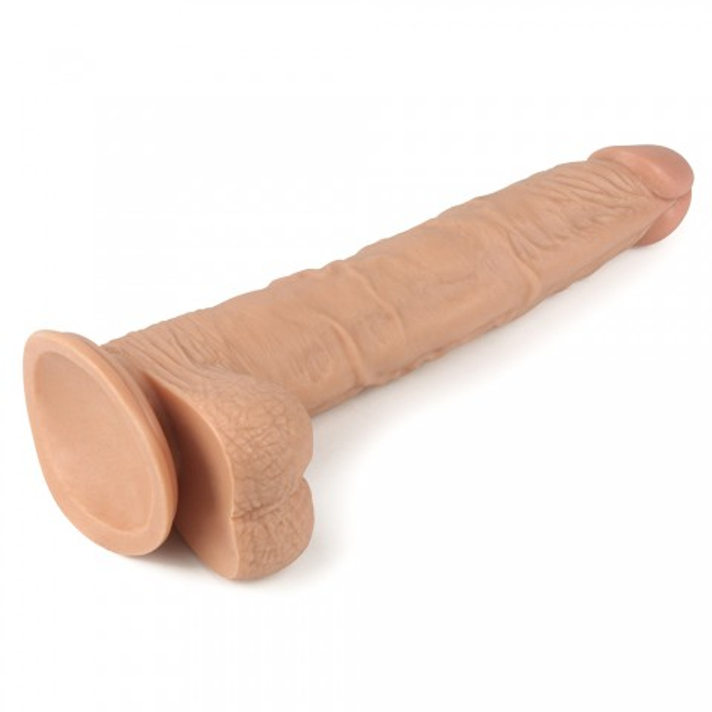 Фаллоимитатор Lovetoy на присоске (24×3,8 см)
