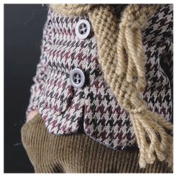 Валяная игрушка «Зайчик Алеша»