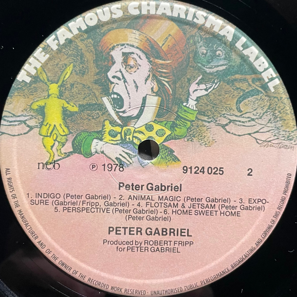 Peter Gabriel ‎– Peter Gabriel (Скандинавия 1978г.) Т