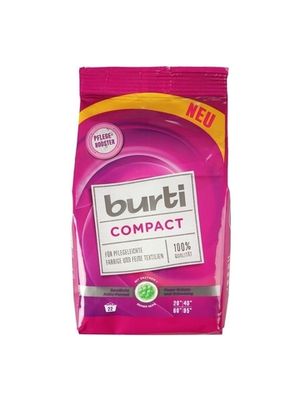 Порошок концентрированный для стирки цветного и тонкого белья «BURTI Compact» 1,1 кг