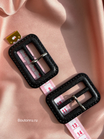 Пряжка пластиковая черная под кожу скидка