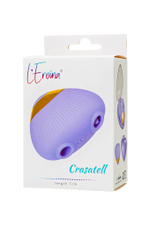 Многофункциональный вибратор L'Eroina Crasatell сиреневый 9,5 см