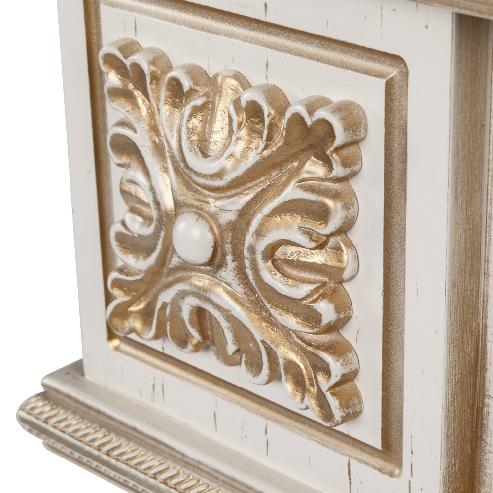 Каминокомплект Real Flame Corsica 42/BV WT с очагом Beverly 1000 (без обогрева)