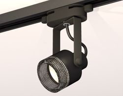 Ambrella Комплект трекового однофазного светильника с композитным хрусталем MR16 Трековые XT6602061