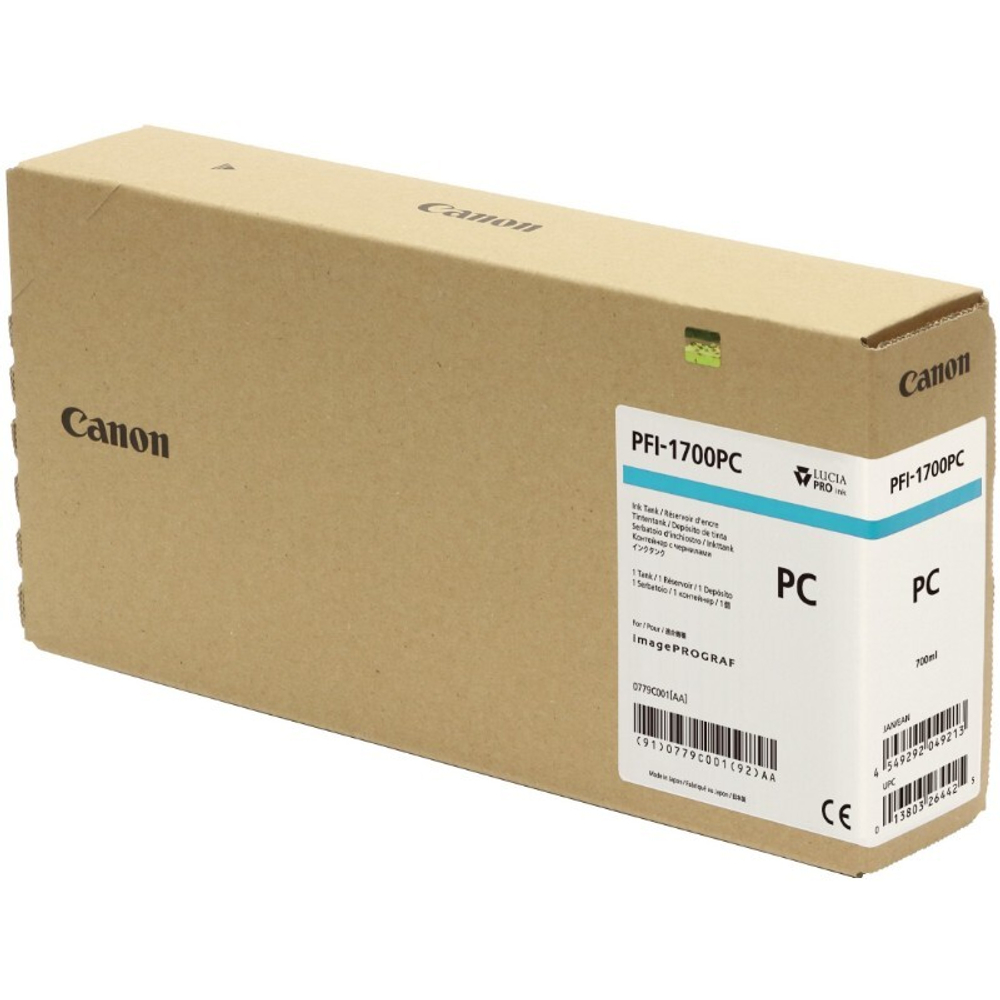 Картридж CANON PFI-1700 PC фото-голубой