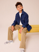 Рубашка джинсовая для мальчика Next 904-781, Темно-синий