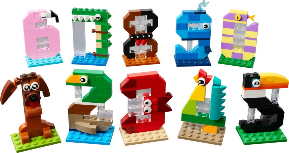 Конструктор LEGO 40807 Числа на день рождения