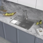 Кухонная мойка Reflexion Iseo RX2265SS полированная сталь