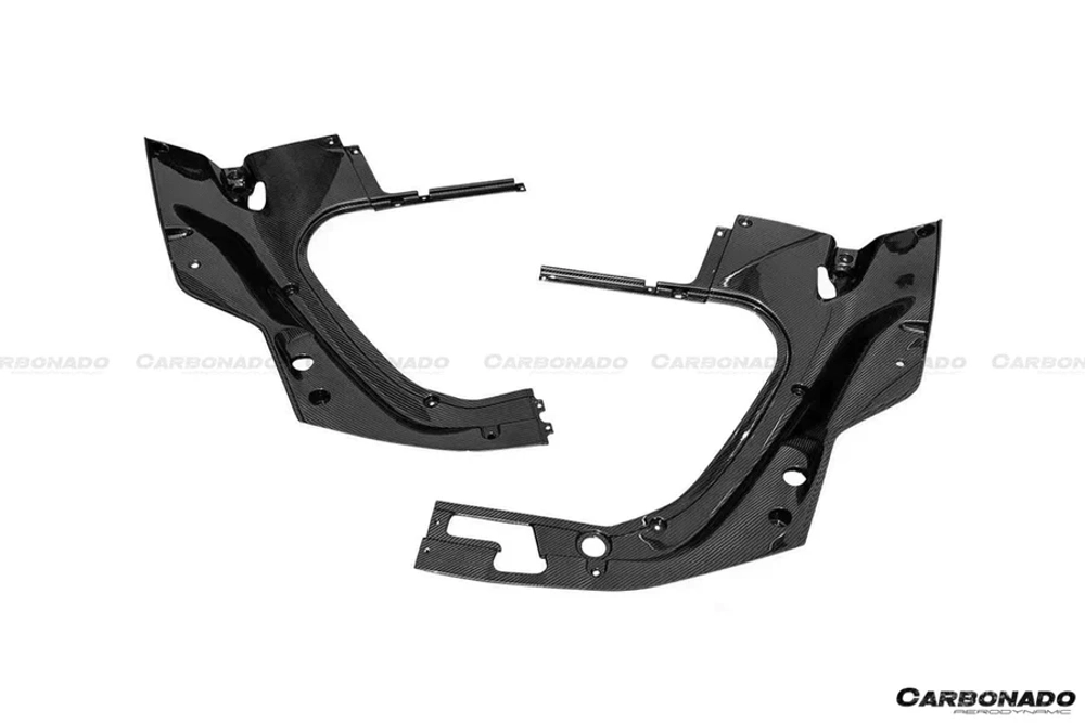 Карбоновая отделка переднего багажника в заводском стиле для FERRARI SF90 STRADALE Феррари OEM