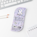 Ручка шариковая, синяя паста, 1.0 мм, пластиковый корпус в открытке «С 8 марта»